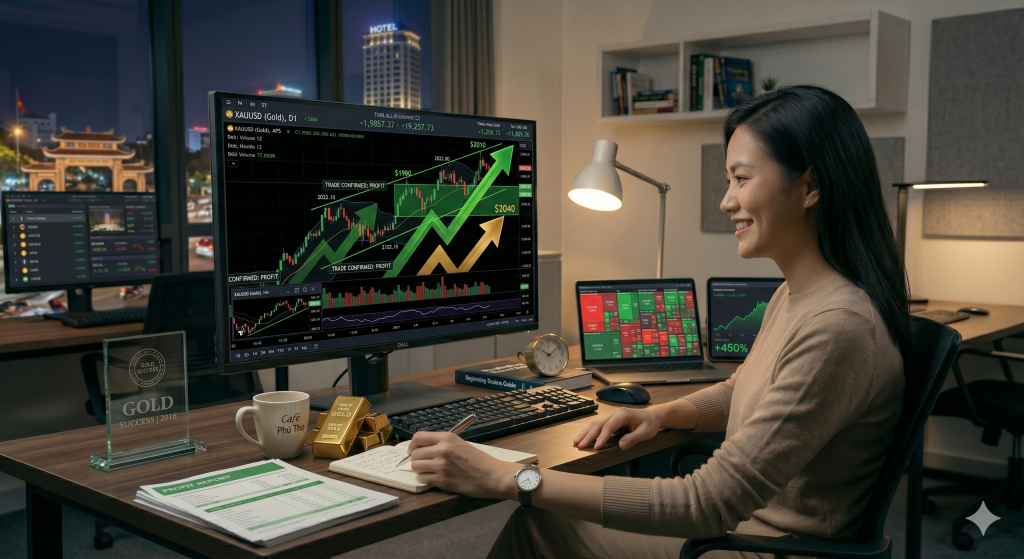 cach trade vang loi nhuan dau tu vang khoa hoc trade vang