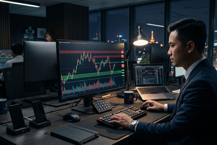 Chiến lược scalping vàng XAUUSD khung thời gian M15 cho người mới